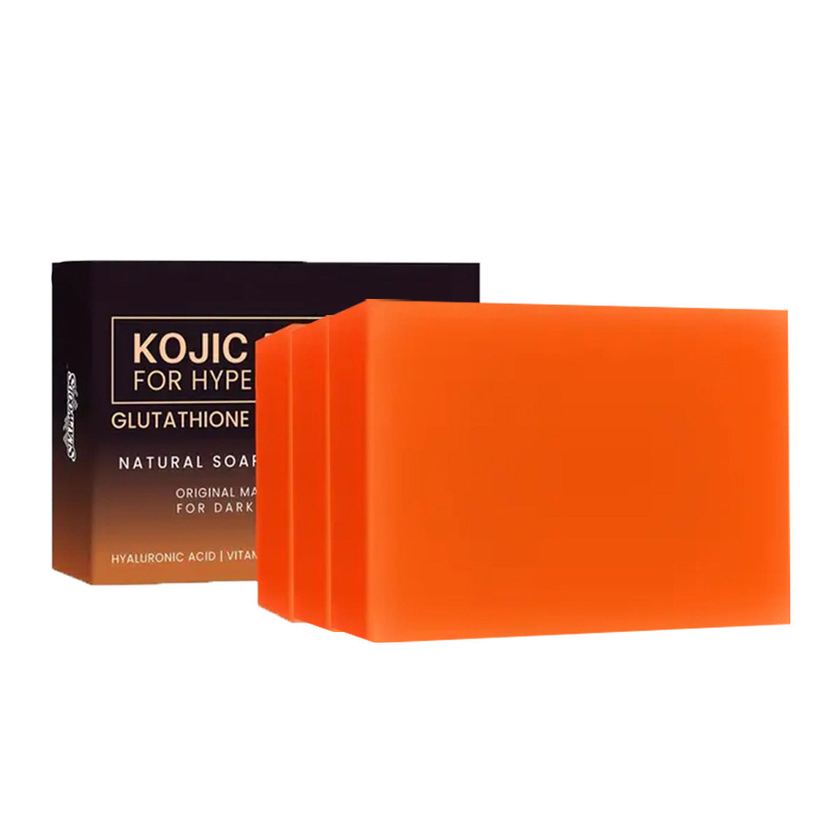 Brightening Skin Color Handmade Turmeric Kojic Acid Soap